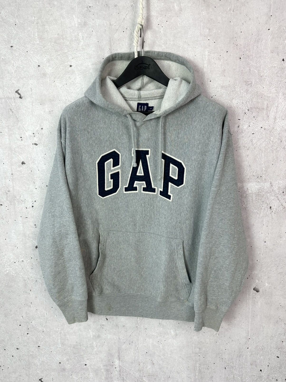 Gap Y2K Vintage Gap Grey Long Sleeve Hoodie Size US M / EU 48-50 / 2 - 1 Thumbnail