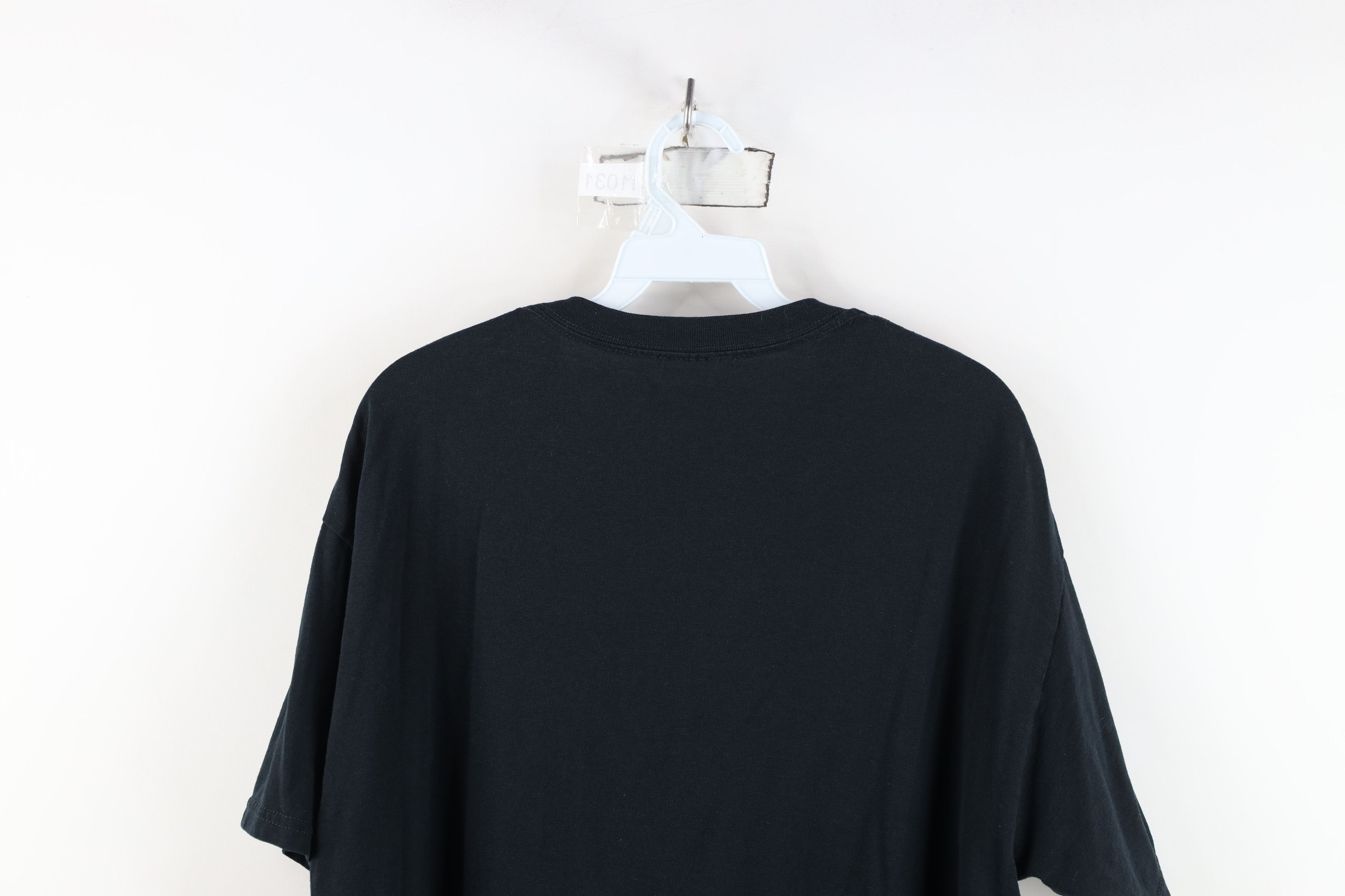Vintage Vintage 90s Y2K Streetwear Short Sleeve T-Shirt Black Cotton Size US L / EU 52-54 / 3 - 10 Thumbnail