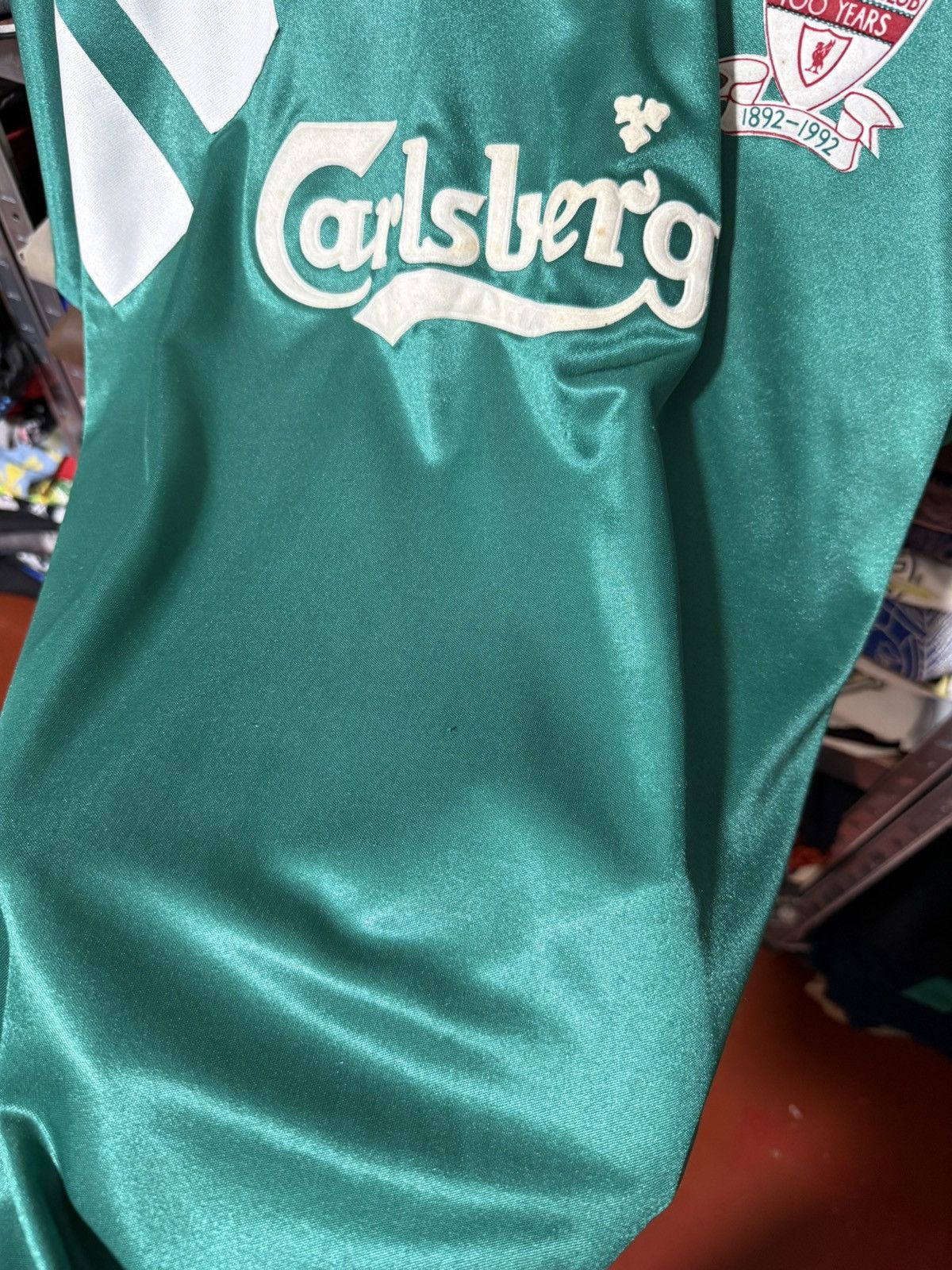 Adidas Adidas Liverpool 1992 1993 Away Soccer Jersey Size 42-44 Size US XL / EU 56 / 4 - 9 Thumbnail