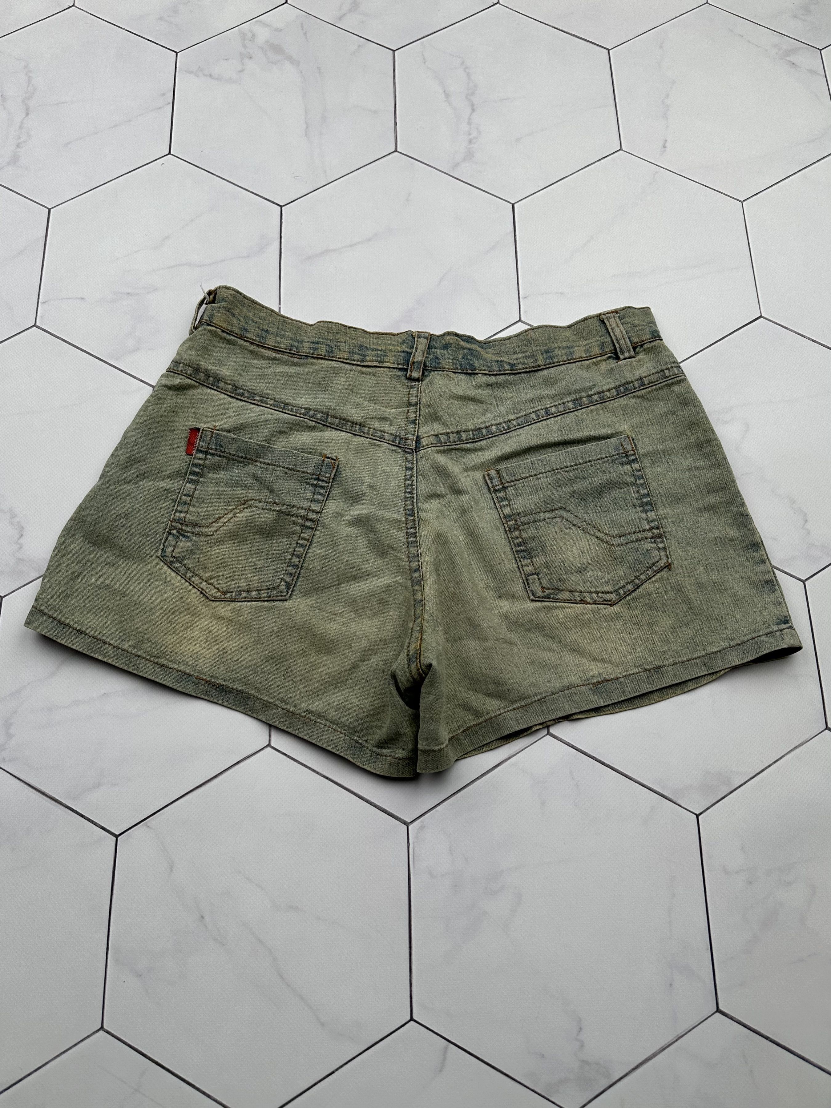 Japanese Brand × Vintage Vintage Faded Bondage Mini Shorts Size 28" / US 6 / IT 42 - 6 Thumbnail