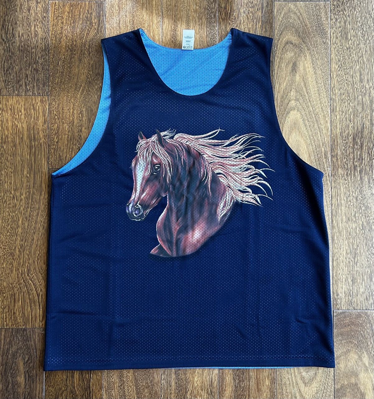 Supreme Supreme Reversible Mustang Basketball Jersey Size US L / EU 52-54 / 3 - 1 Thumbnail