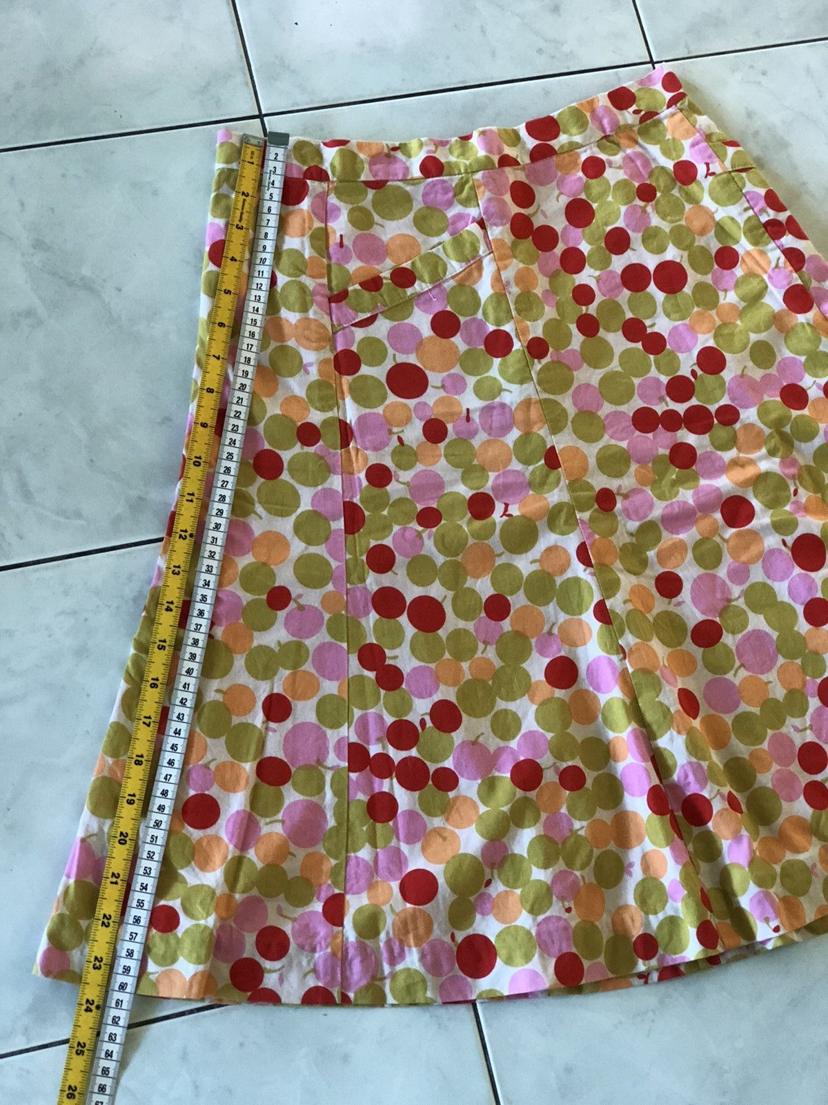 Marc Jacobs A Line Polka Cherry Summer Vibes by Marc Jacobs Size 27" / US 4 / IT 40 - 24 Thumbnail
