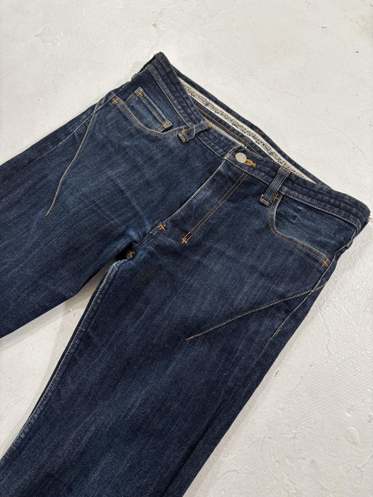 Other Number Nine Raw Crying Heart Denim Size US 31 - 4 Thumbnail
