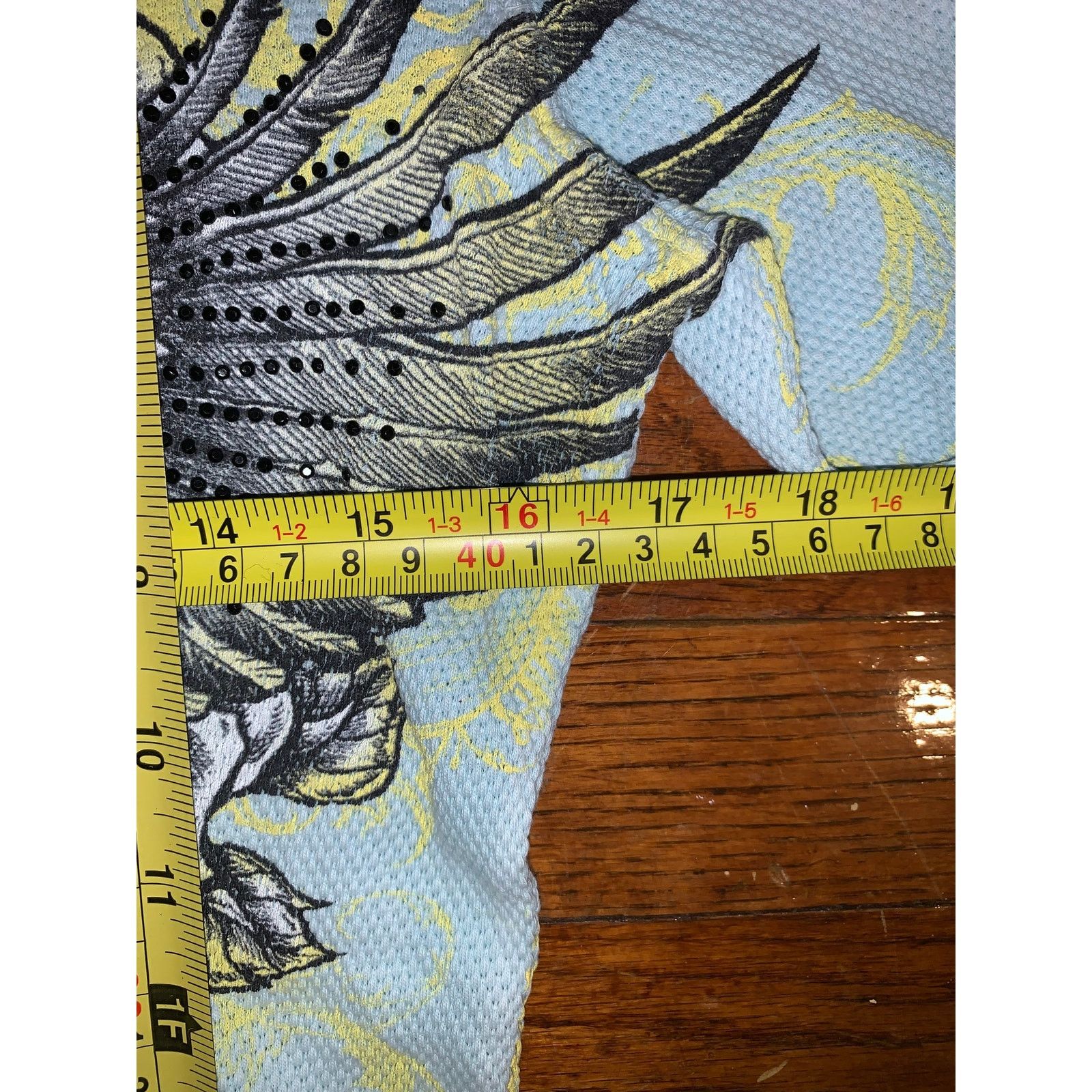 Affliction × Vintage Sinful by Affliction Thermal Henley Small Blue Wings Y2K Size S / US 4 / IT 40 - 9 Thumbnail