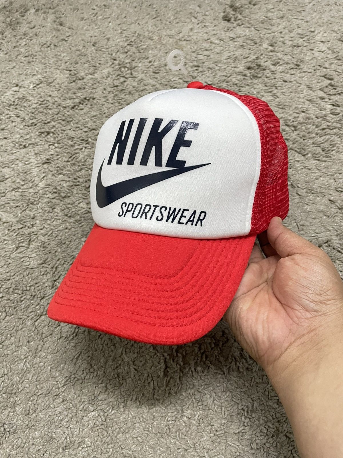 Nike × Vintage Vintage Nike Sportswear Trucker Size ONE SIZE - 2 Thumbnail