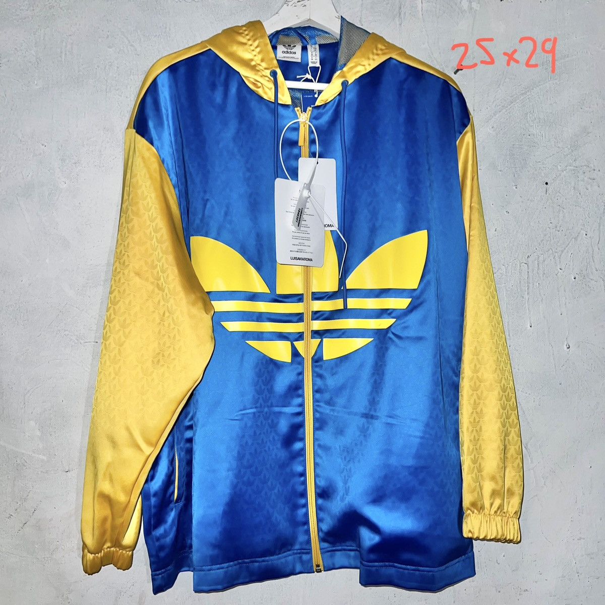 Adidas 25x29 Adidas IB2052 LUIS AVIA ROMA Jacket Small oversized Size US M / EU 48-50 / 2 - 1 Thumbnail