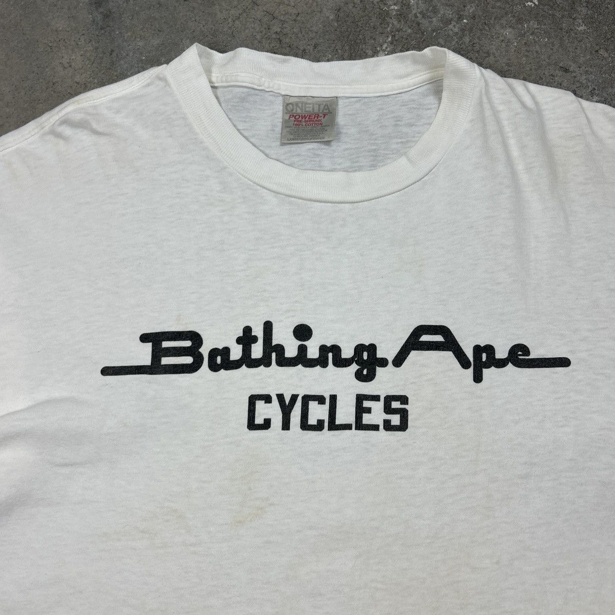 Bape × Vintage 80s 90s A Bathing Ape Cycles Size US L / EU 52-54 / 3 - 2 Thumbnail