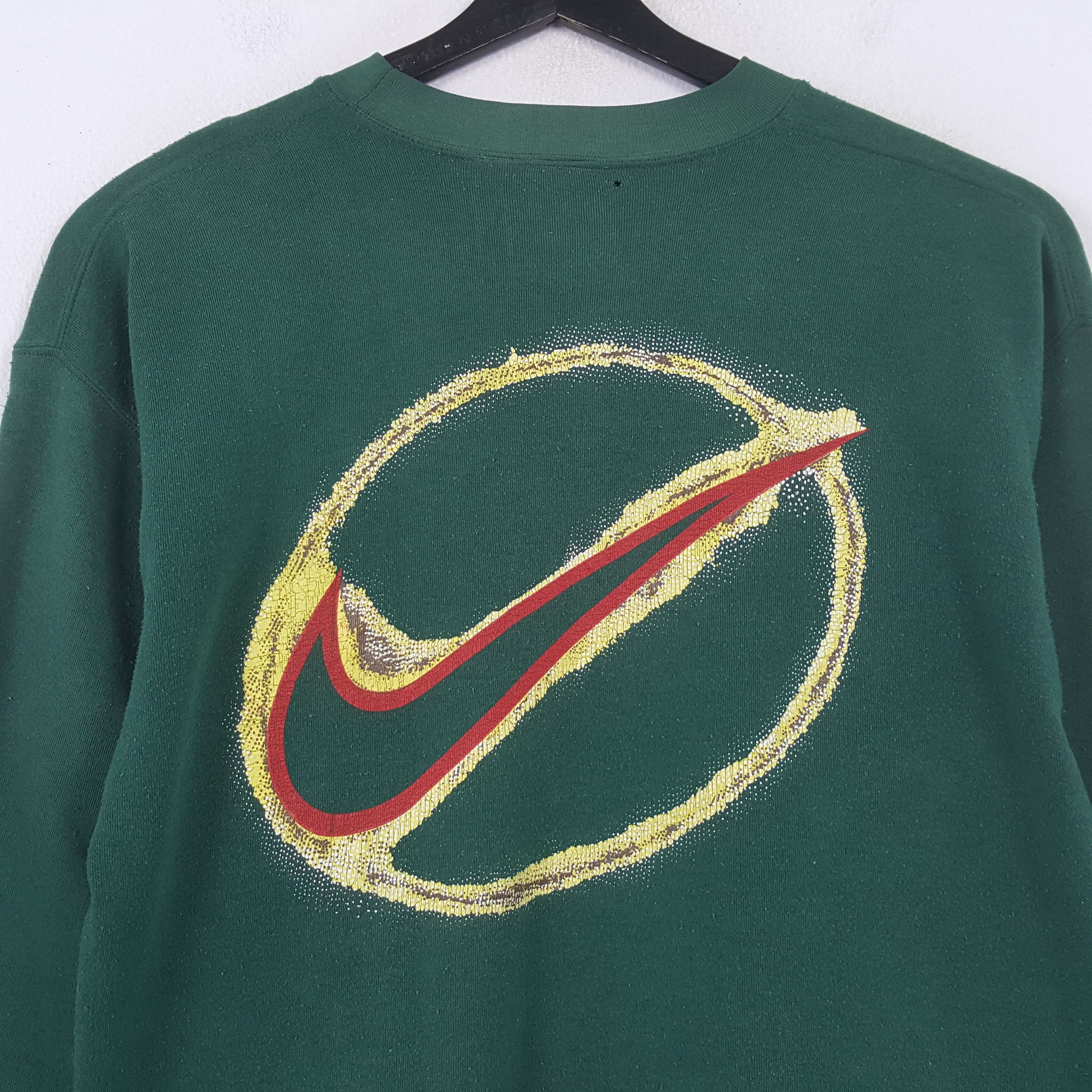 Nike NIKE Big Logo Design Streetwear Sweatshirt C292N25 Size US L / EU 52-54 / 3 - 2 Thumbnail