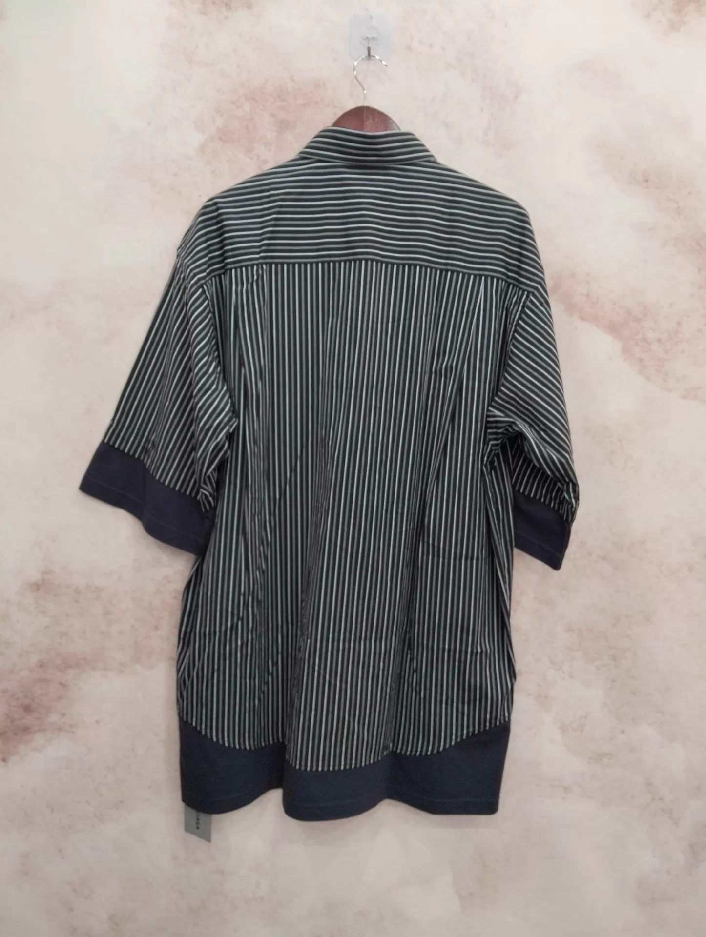 Balenciaga Balenciaga Striped Poplin 5-Sleeve Shirt 38 99 New Size US S / EU 44-46 / 1 - 2 Thumbnail