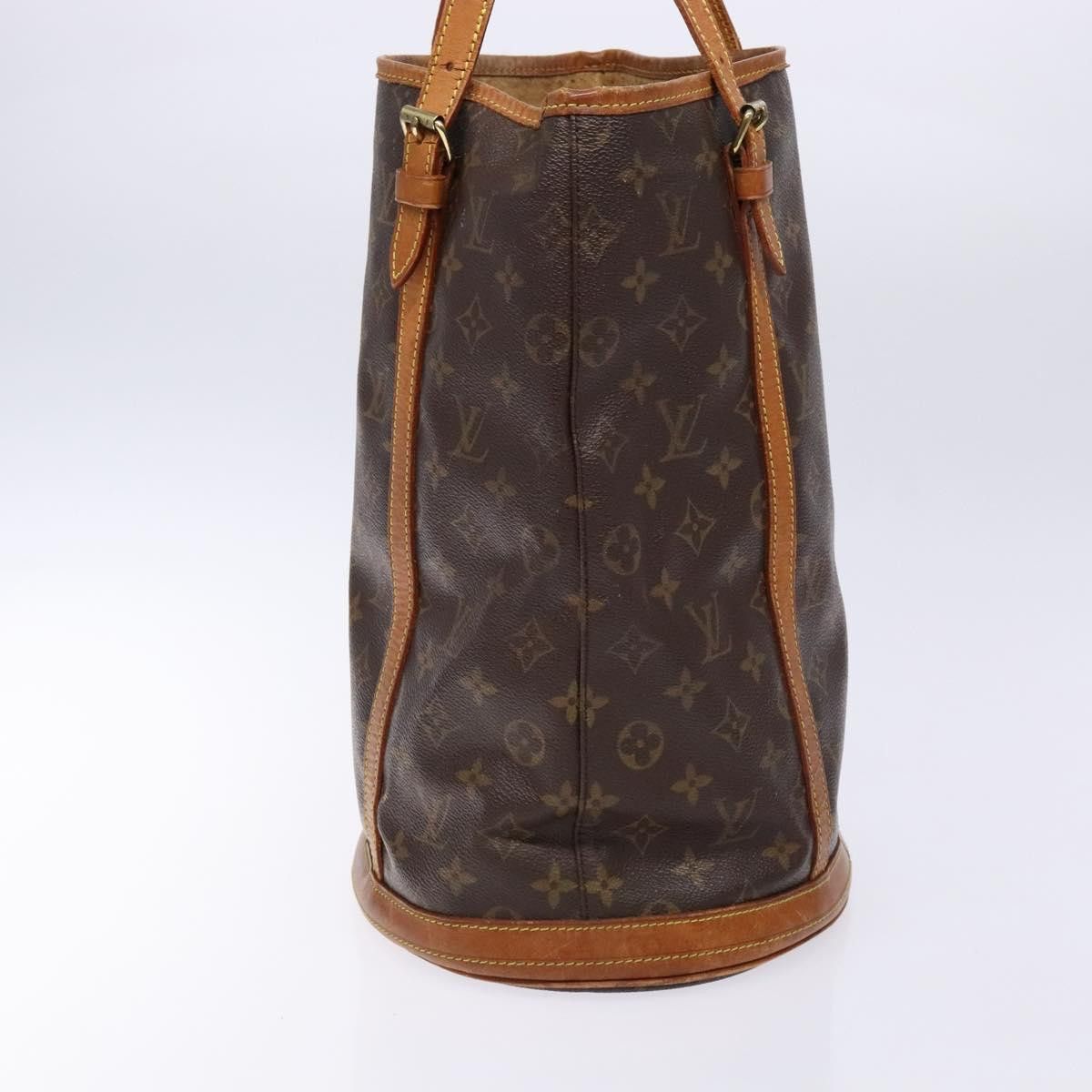 Louis Vuitton LOUIS VUITTON Monogram Bucket GM Shoulder Bag M42236 Size ONE SIZE - 4 Thumbnail