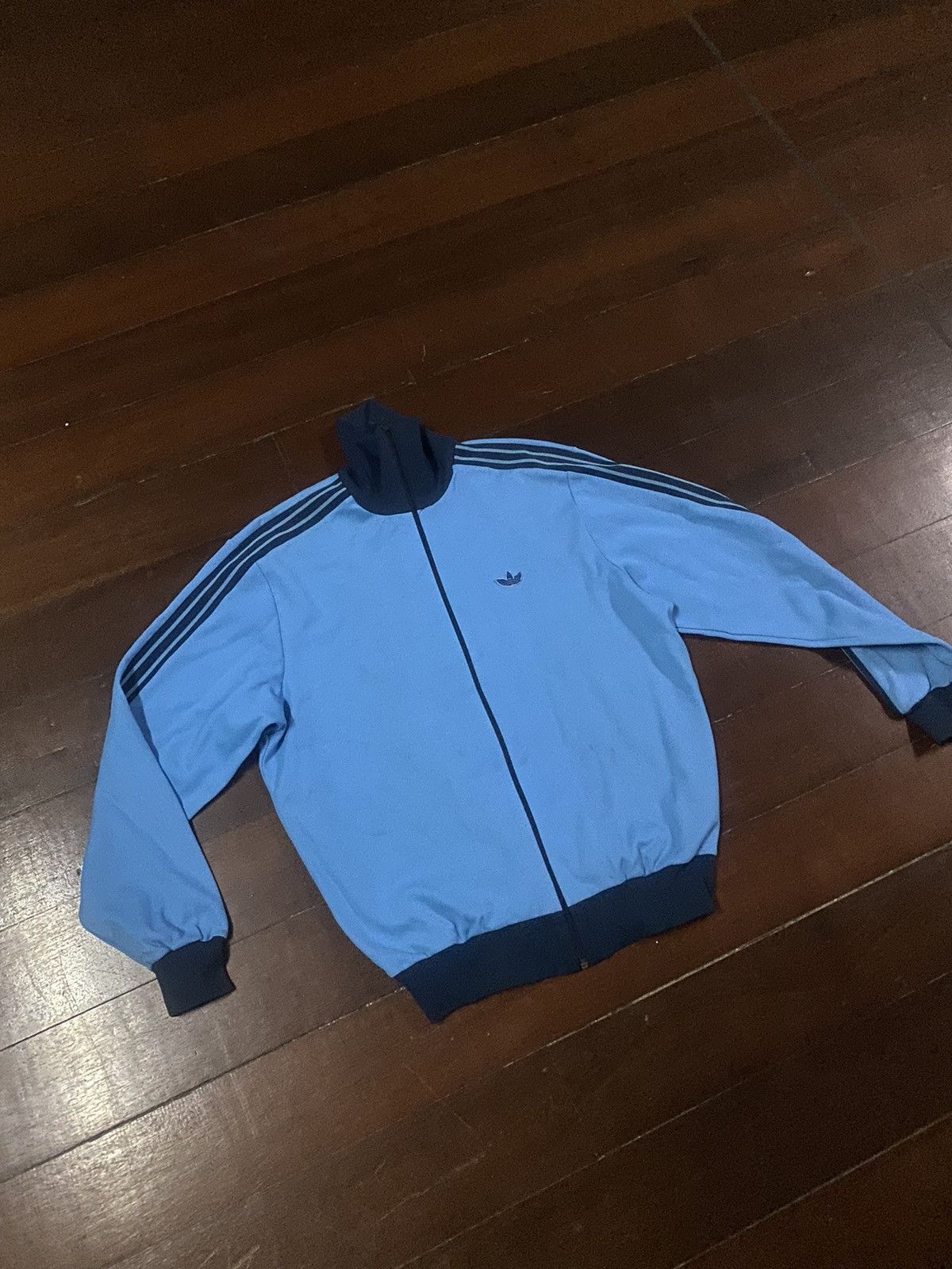 Adidas × Japanese Brand × Vintage FIRE 🔥 VINTAGE ADIDAS TRACK JACKET REPRODUCTION WEST GERMANY Size US M / EU 48-50 / 2 - 2 Thumbnail