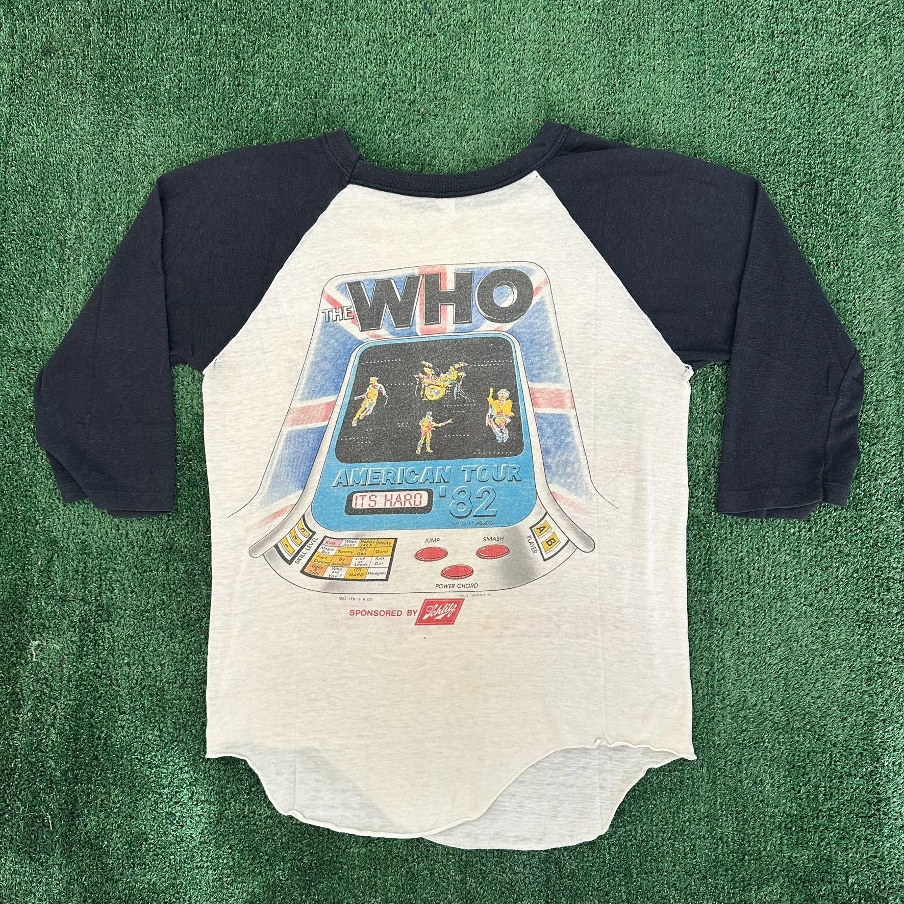Band Tees Vintage The Who Its Hard T-Shirt American Tour 1982 Band Tee Size US M / EU 48-50 / 2 - 5 Thumbnail