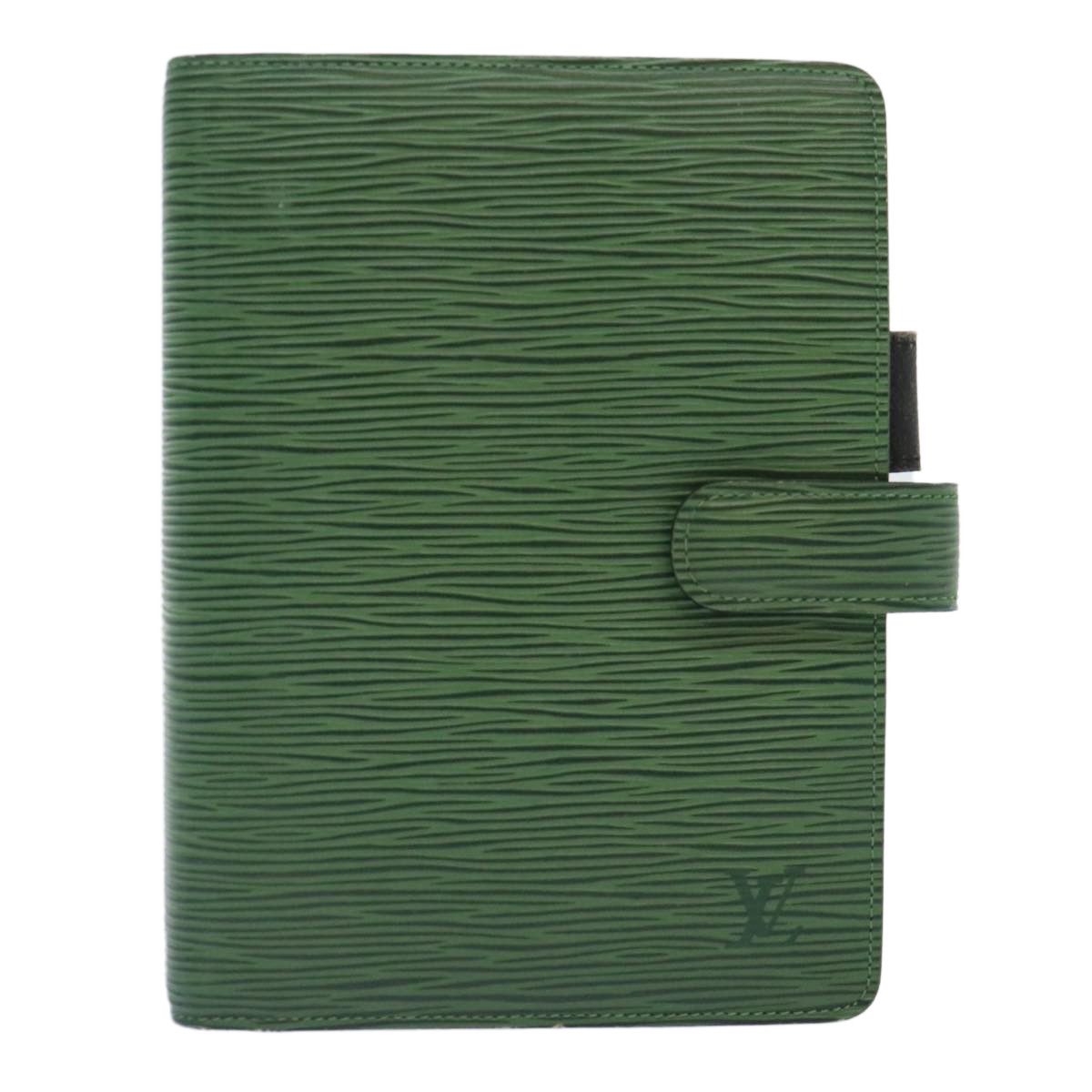 Louis Vuitton Agenda Mm Green Leather Wallet (Pre-Owned) Size ONE SIZE - 1 Thumbnail