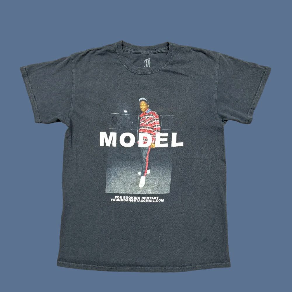 Olive YG x Live Nation Men’s Shirt S Black Short Sleeve Crew Neck Rap Tee Model Size US S / EU 44-46 / 1 - 1 Thumbnail