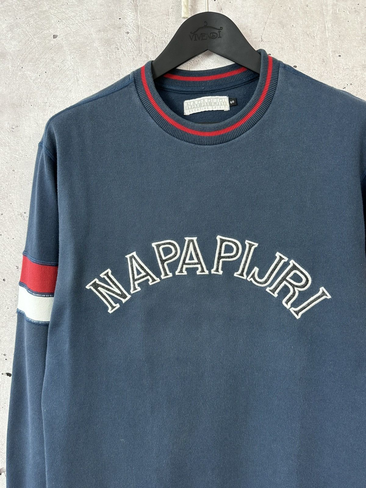 Napapijri Napapijri Inventive Spirit Vintage Dark Navy Sweatshirt Size US L / EU 52-54 / 3 - 4 Thumbnail