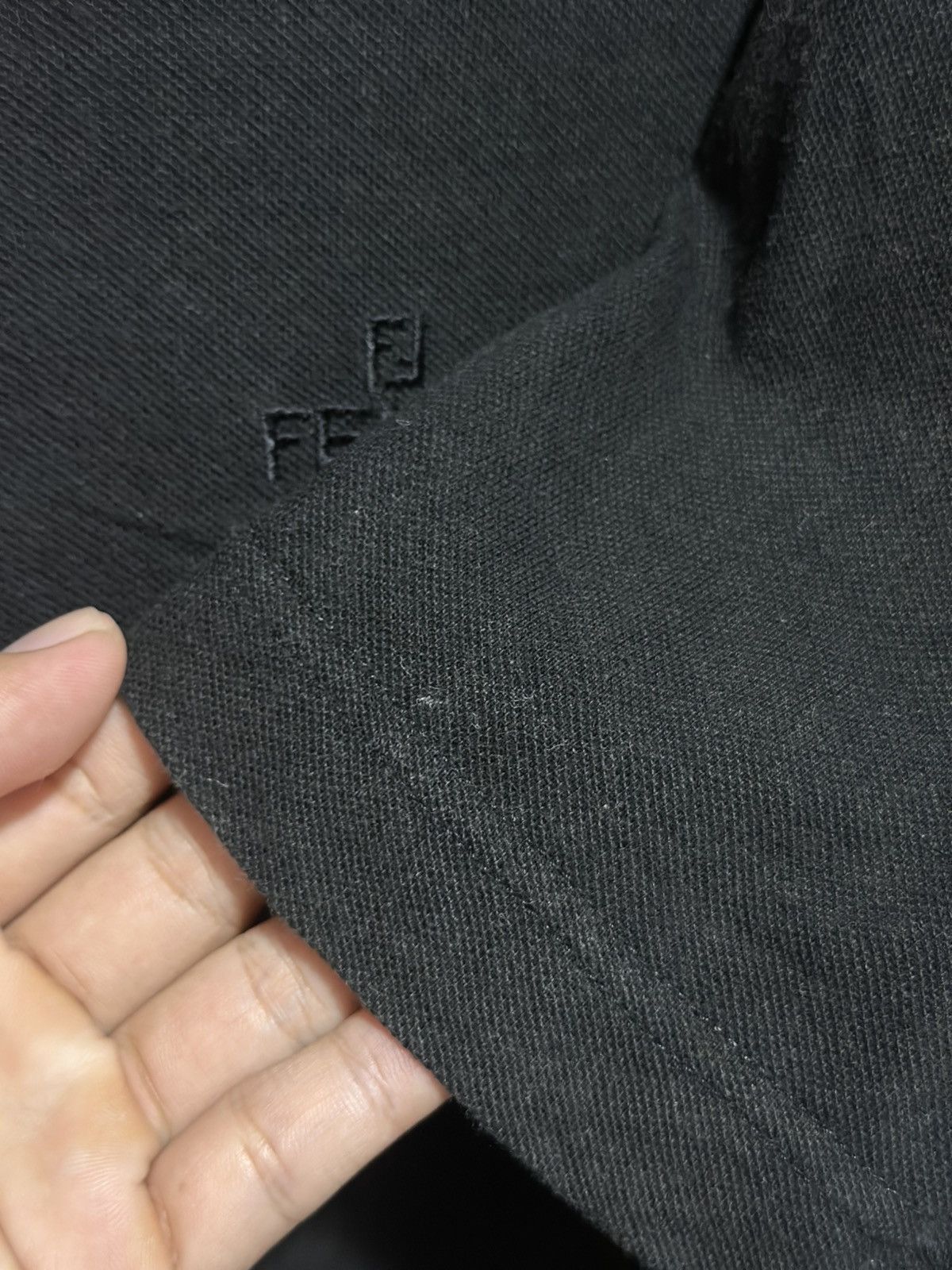 Fendi Vintage Fendi Polos Faded Tee Size US L / EU 52-54 / 3 - 5 Thumbnail