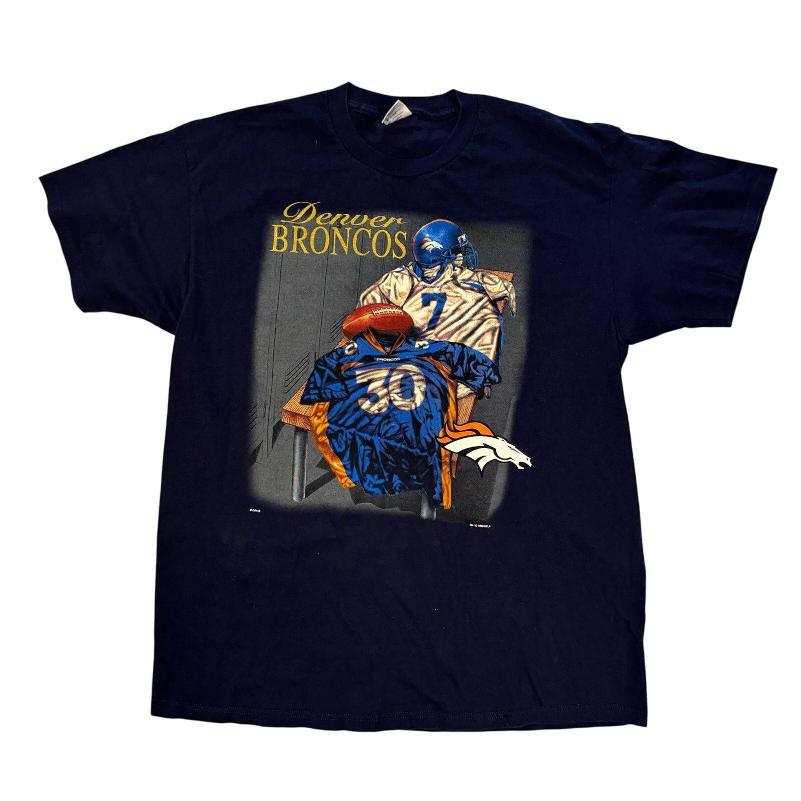 Delta Vintage Denver Broncos Super Bowl XXXII (32) Shirt Black XL Size US XL / EU 56 / 4 - 1 Thumbnail