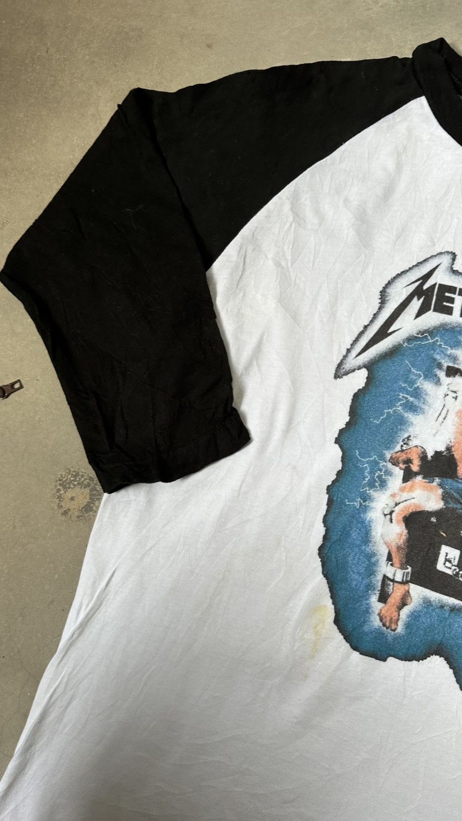 Band Tees METALLICA RAGLAN BAND TEE Size US M / EU 48-50 / 2 - 4 Thumbnail