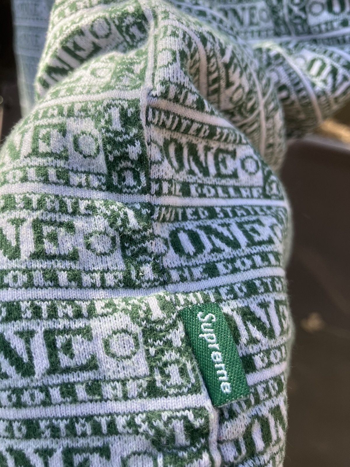 Supreme Supreme Jacquard Dollar Tank Size US XL / EU 56 / 4 - 4 Thumbnail