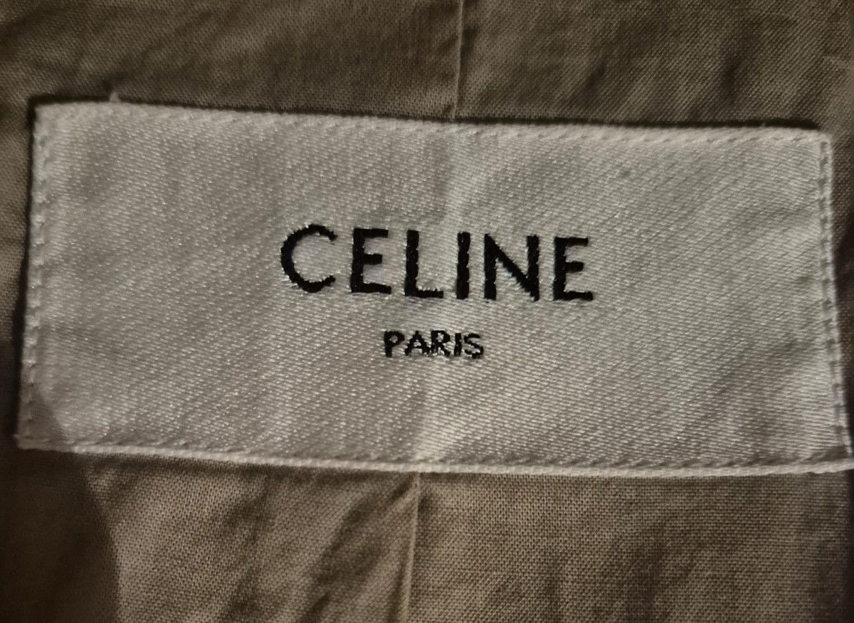 Celine Celine Army Style Jacket Gold Buttons Size S / US 4 / IT 40 - 8 Thumbnail