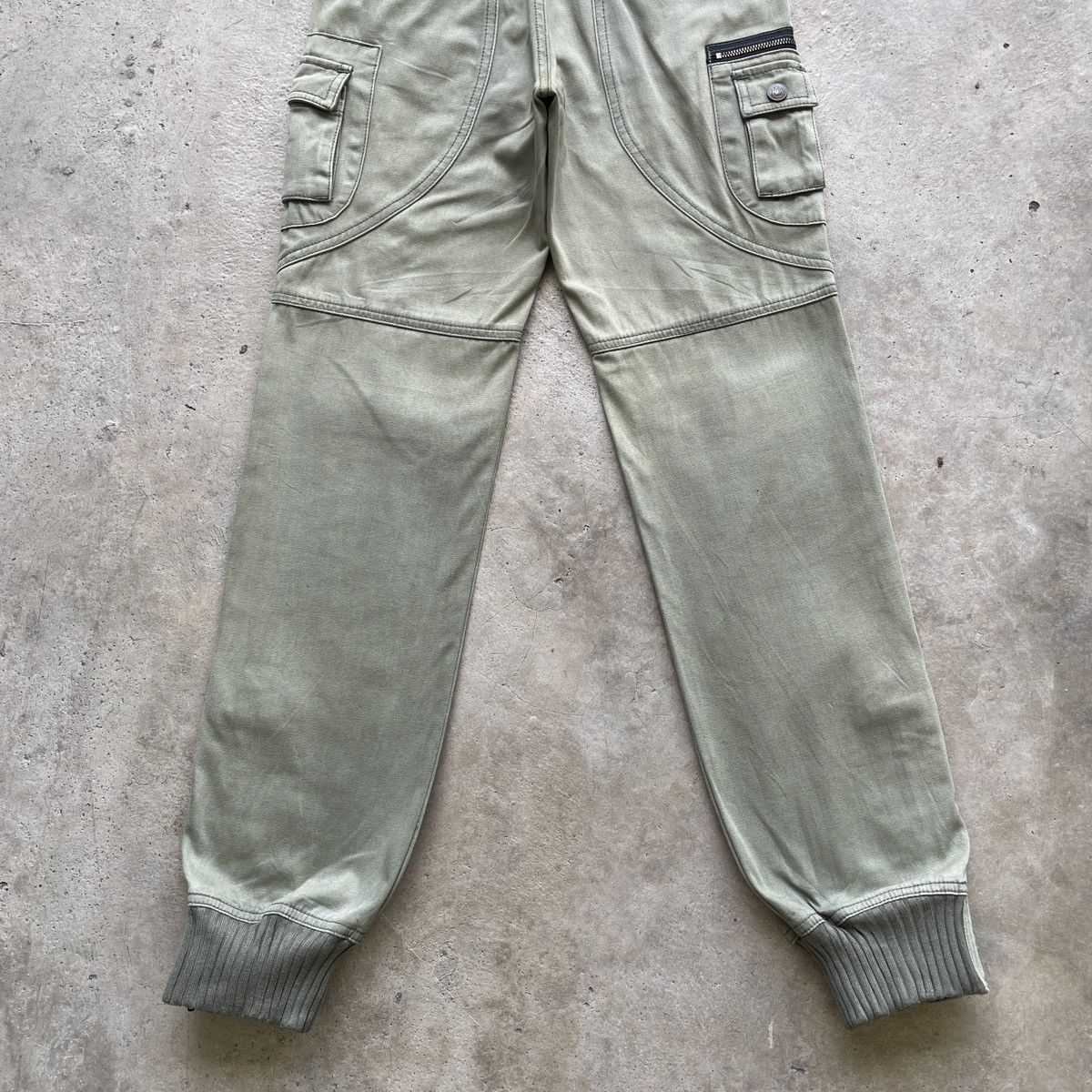 Japanese Brand Vintage Genoese Japan Faded Cargo Tactical Jogger Pants RARE Size US 28 / EU 44 - 12 Thumbnail