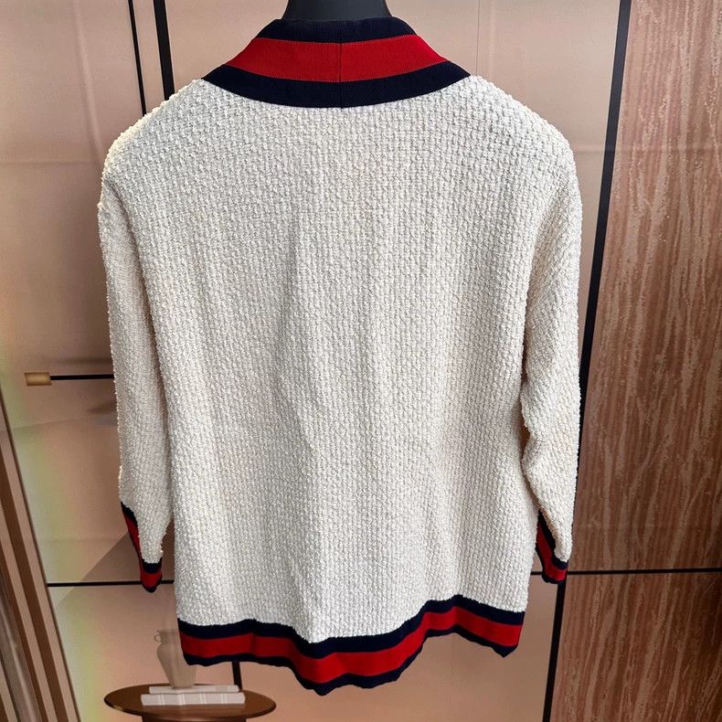 Gucci Gucci Size 38 Xiaoxiang style water diamond sequin tweed ca Size US XXS / EU 40 - 2 Thumbnail