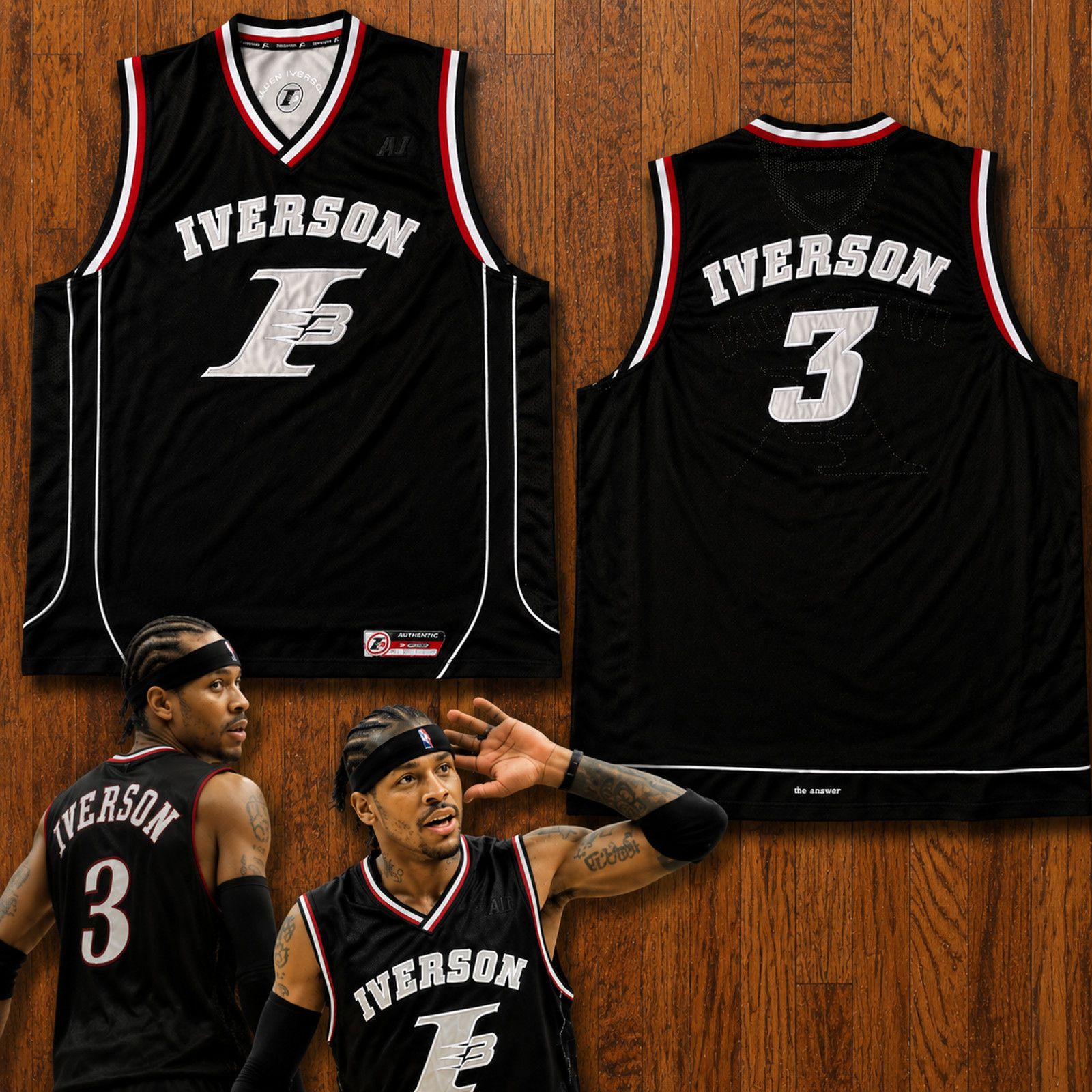 Allen Iverson Reebok Jersey | Grailed