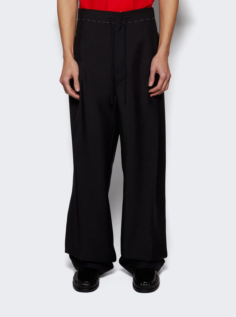 Maison Margiela o1mle0326 Pants in Black Size US 34 / EU 50 - 3 Thumbnail