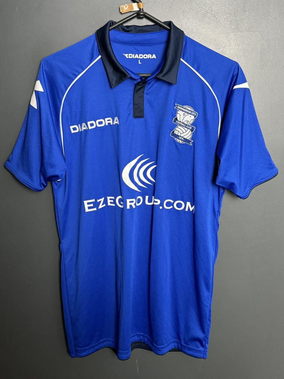 Diadora Birmingham City 12/13 Home Football Jersey Size US L / EU 52-54 / 3 - 1 Thumbnail