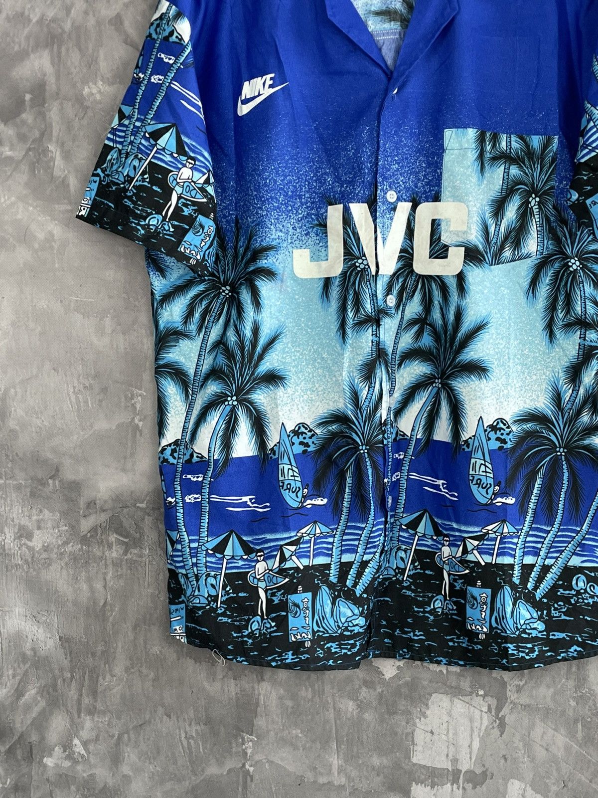 Vintage Vintage Home Football Shirt Nike Soccer JVC Size US M / EU 48-50 / 2 - 5 Thumbnail