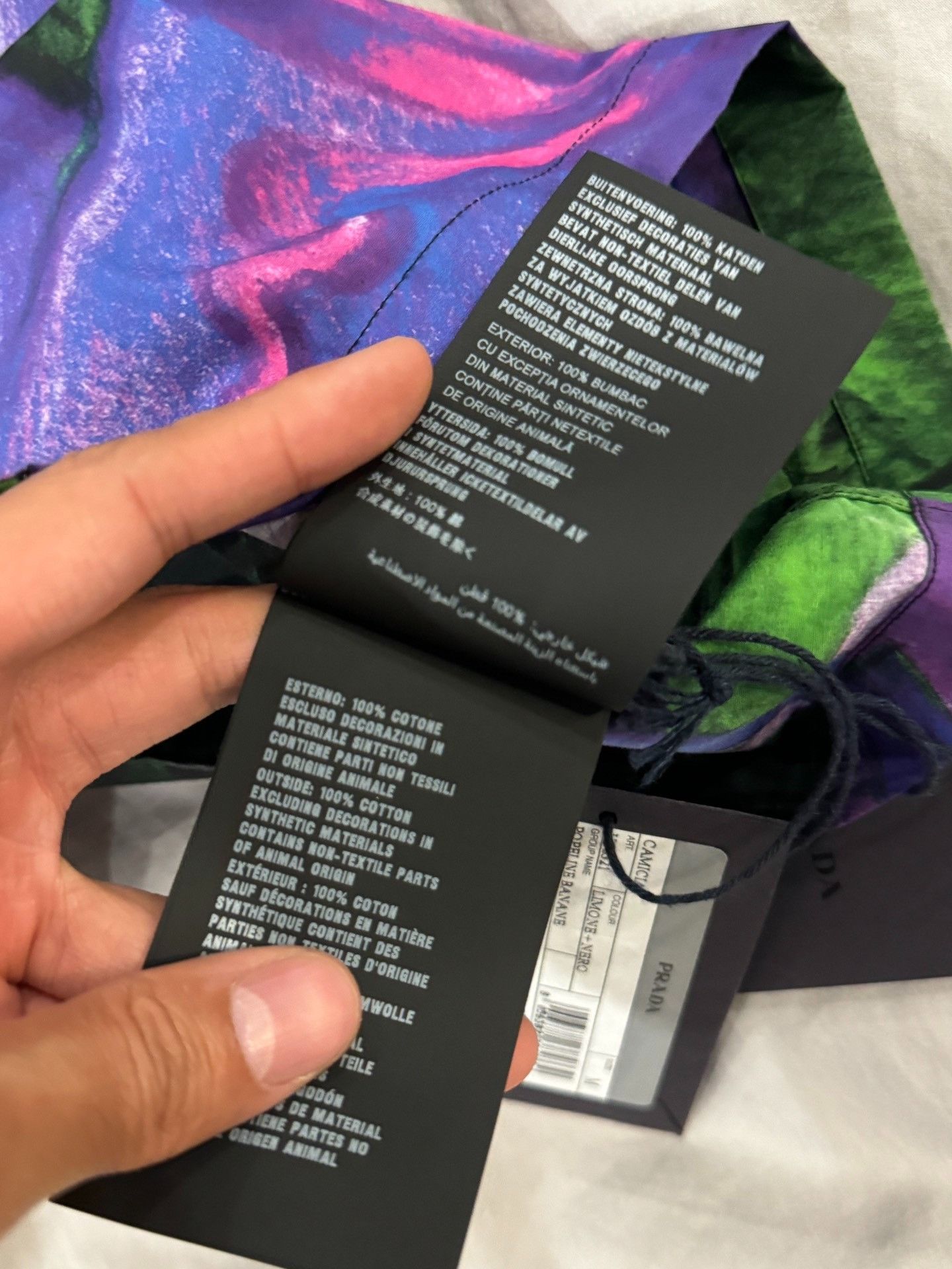 Prada Prada Impossible True Love Shirt 2501-Nextarrow Size US S / EU 44-46 / 1 - 7 Thumbnail