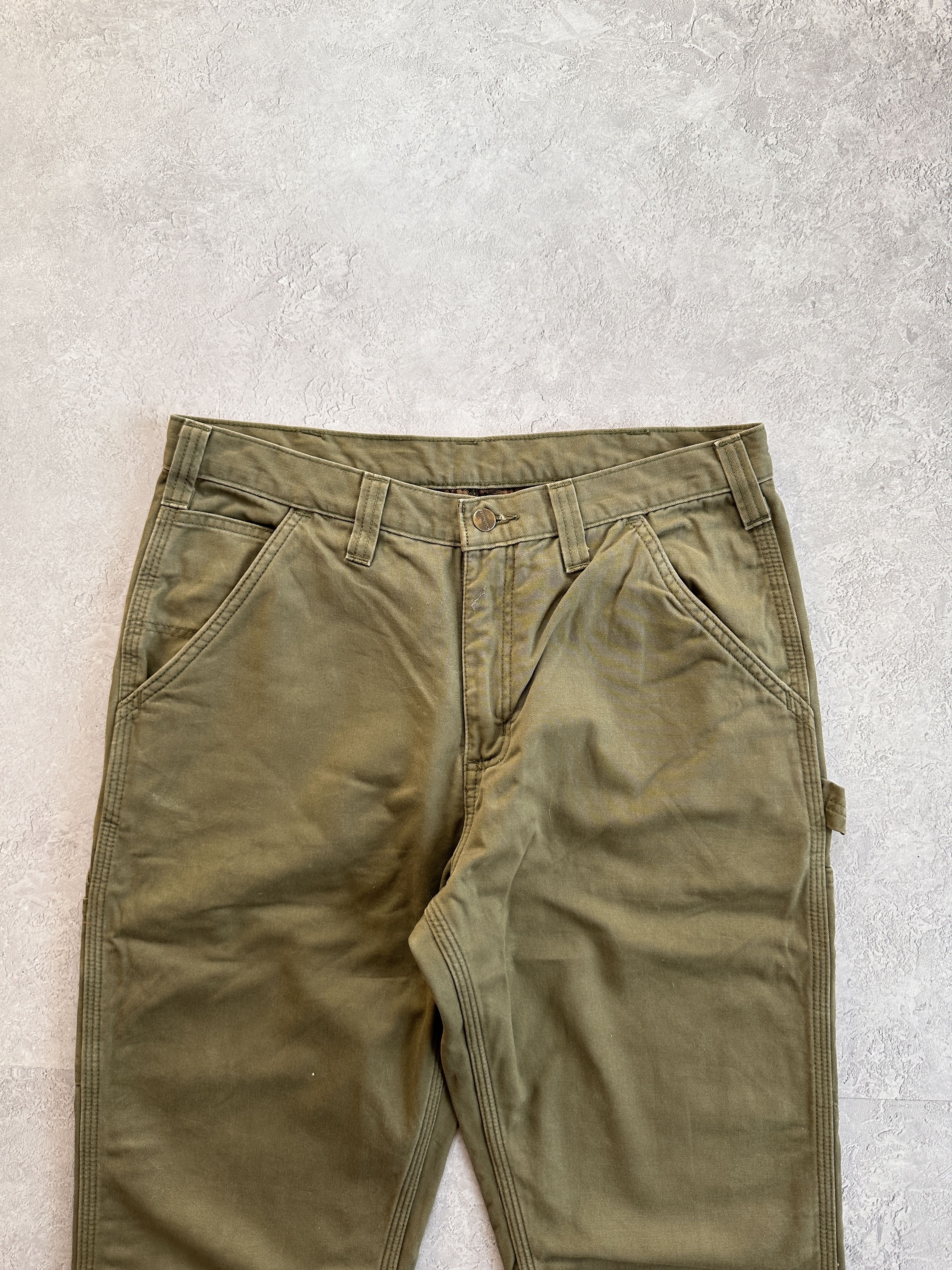Carhartt × Vintage Vintage Carhartt Workwear Flannel Lined Pant Size US 34 / EU 50 - 3 Thumbnail
