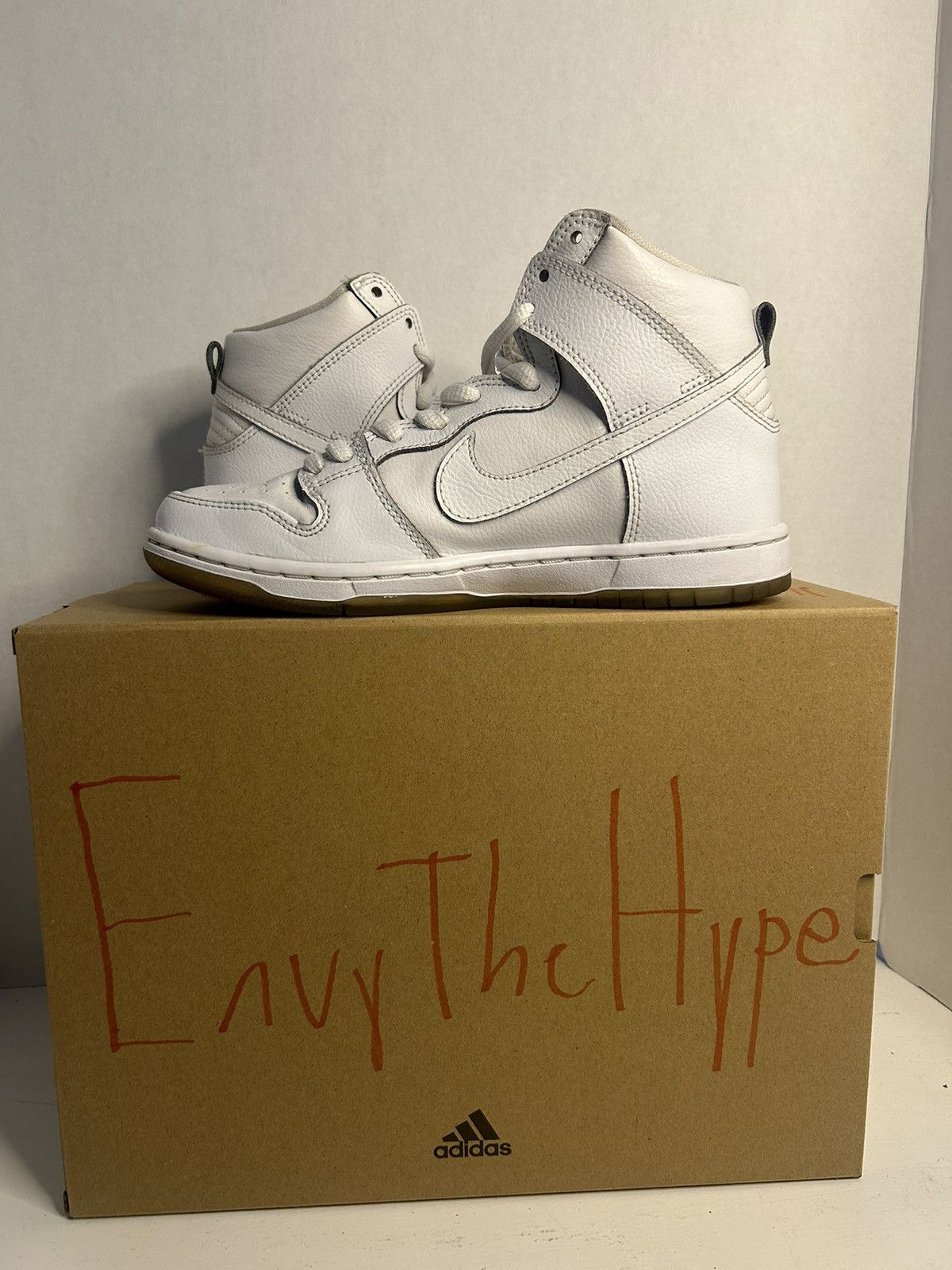 Nike × Nike SB Nike SB Dunk High “ White Ice “ 2016 Size US 5.5 / EU 38 - 2 Thumbnail