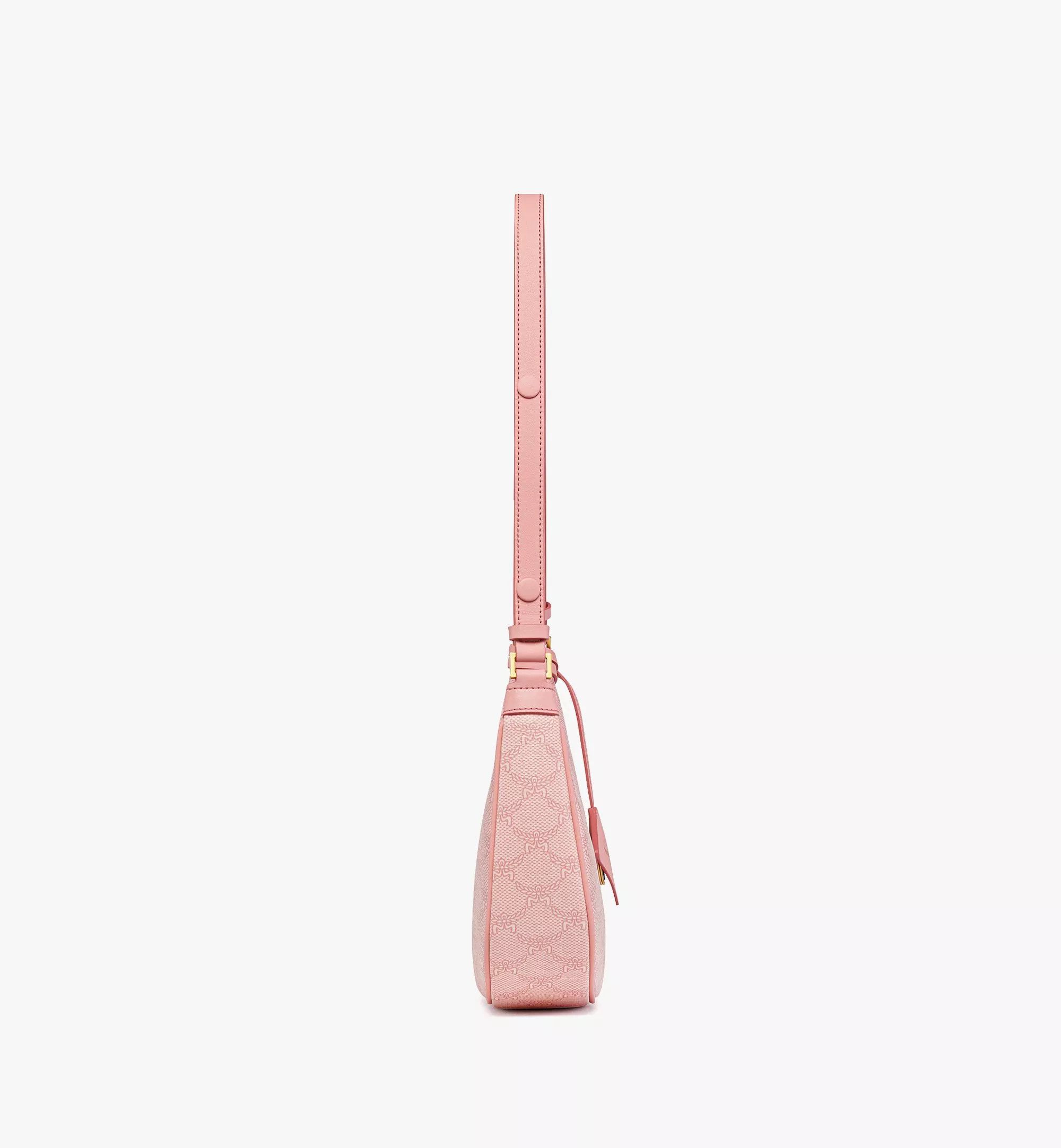 MCM o1mt1gz0725 Size: OS / Small Hobo Bag in Pink Size ONE SIZE - 3 Thumbnail