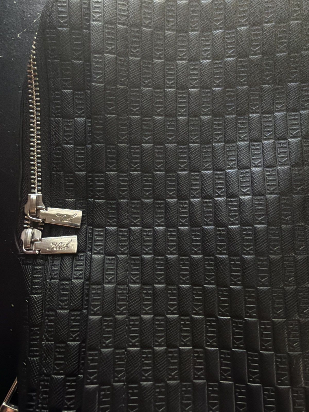 Kith Kith Monogram Leather Stagg Crossbody - Black Size ONE SIZE - 3 Thumbnail