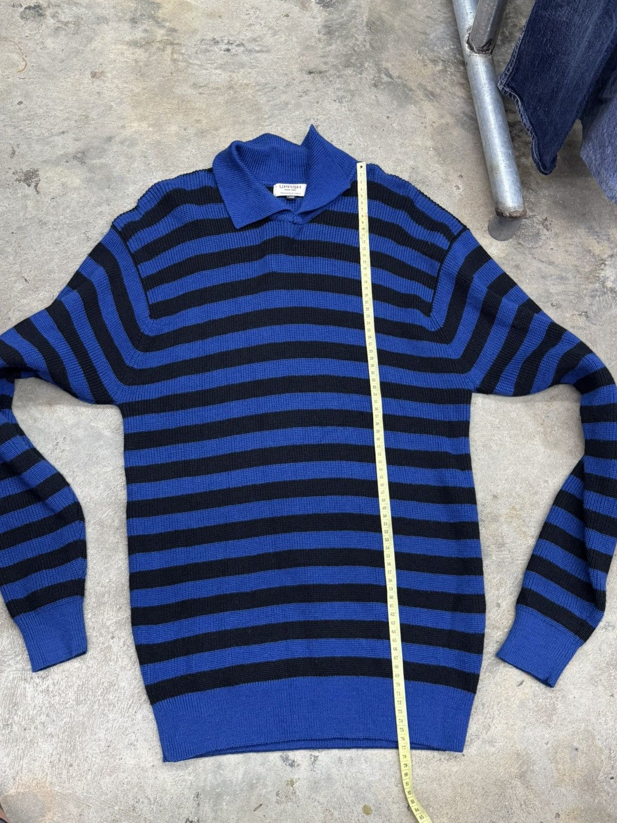 Beauty Beast × Hysteric Glamour × Japanese Brand Japanese Brand Striped knitted Uppish Kurt cobain Styled Size US L / EU 52-54 / 3 - 6 Thumbnail