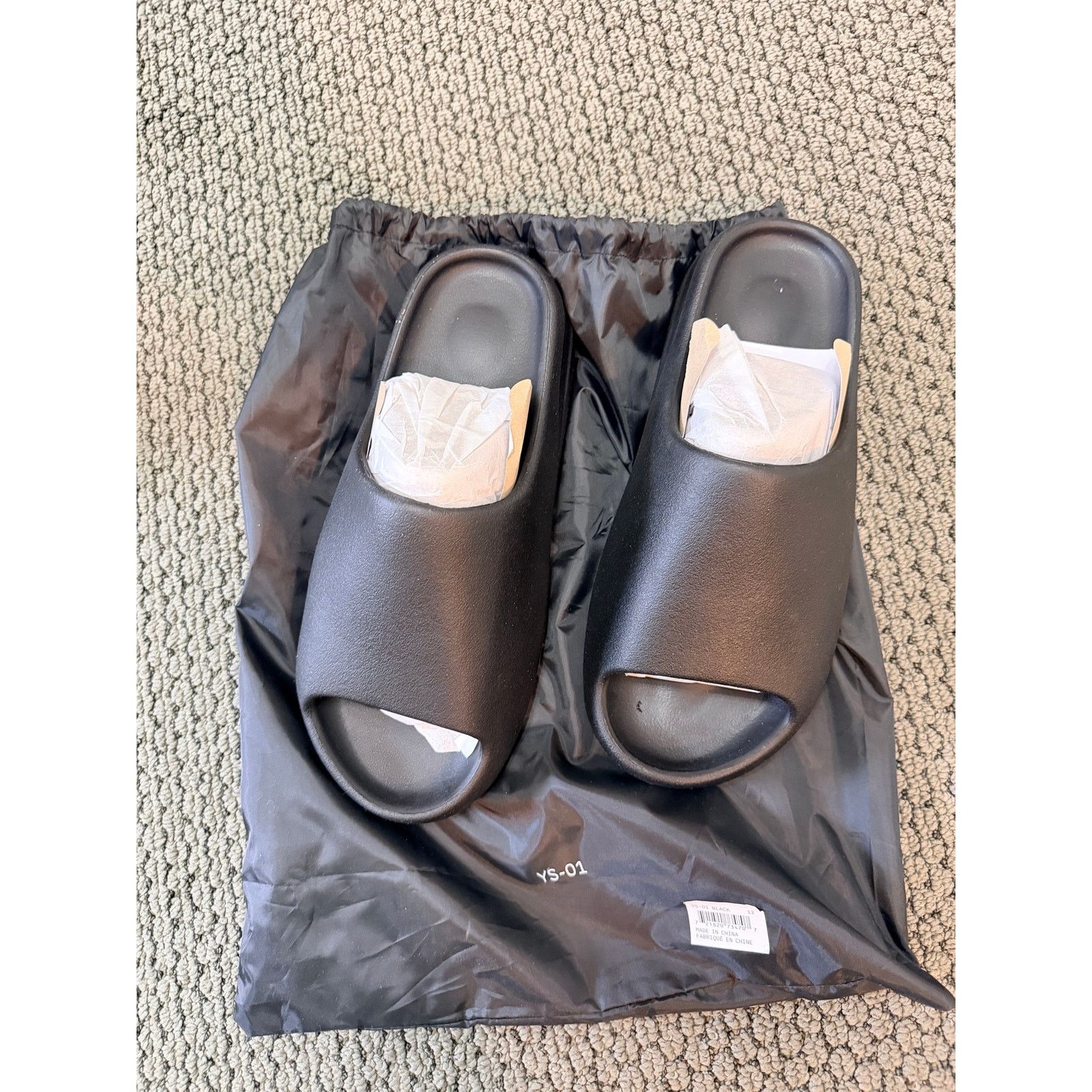Yeezy NWT Yeezy Black YS-01 Sz 13 Size US 13 / EU 46 - 1 Thumbnail