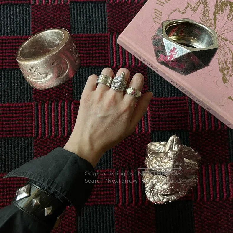 Vivienne Westwood First Press Snake Ring Sun Moon Star Ri