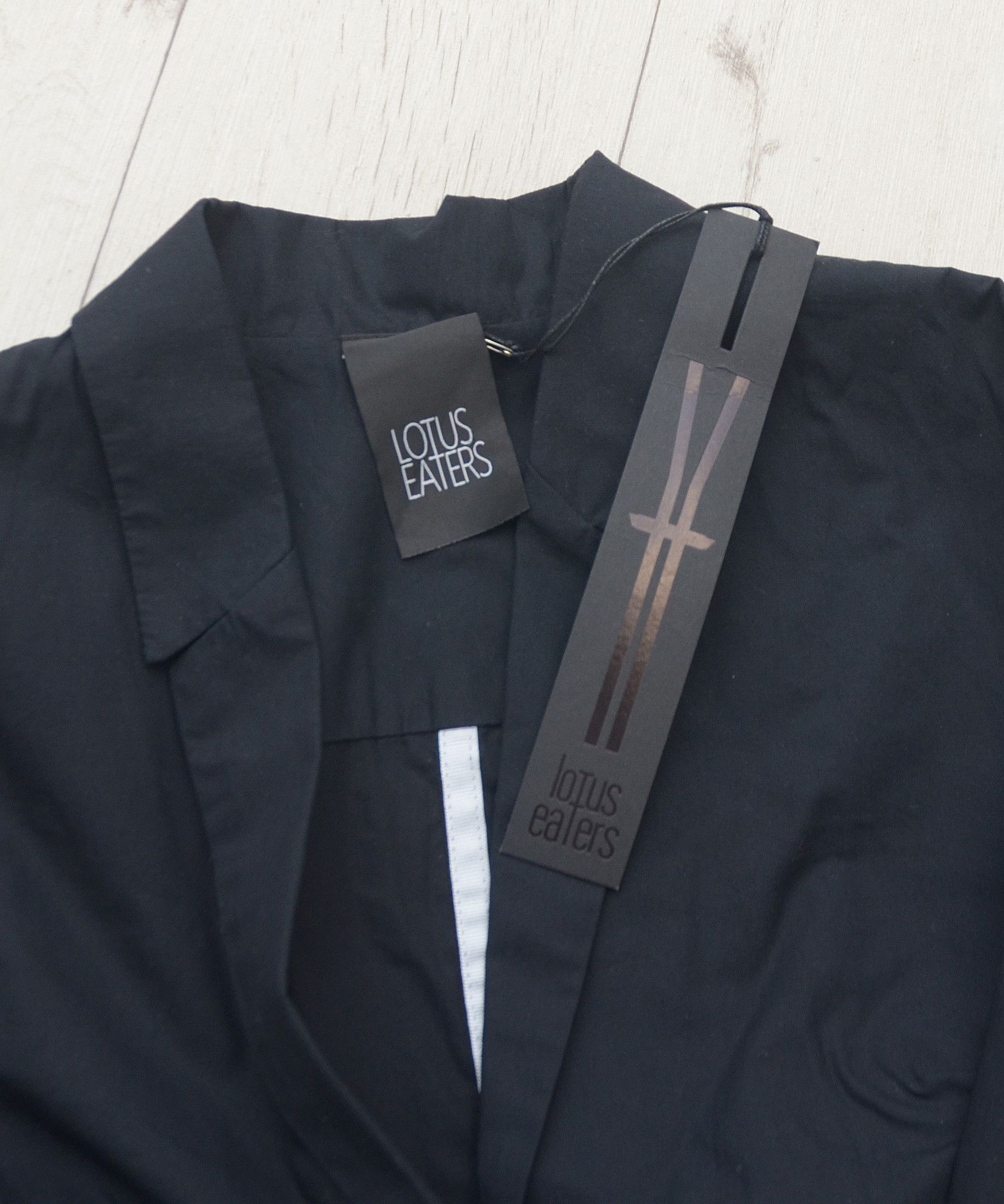 Designer New Designer LOTUS EATERS COTTON BLAZER Black y2k Size XL / US 12-14 / IT 48-50 - 7 Thumbnail