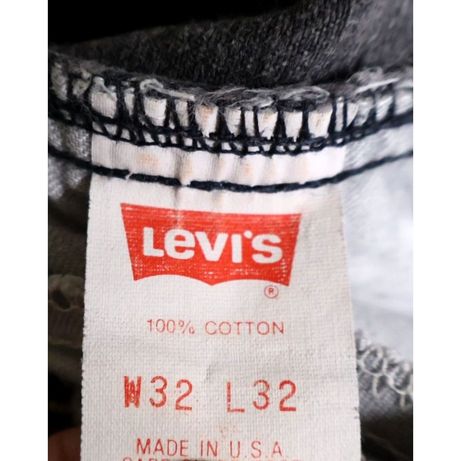 Levi's VINTAGE Levi's Jeans 40550 Men 29 x 32 Gray Acid Wash Tapered Leg 90s Grunge Retro VTG Mens Jeans Size US 29 - 3 Thumbnail