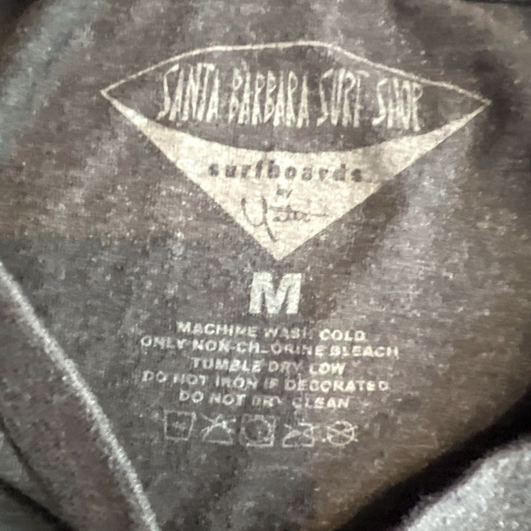 Vintage VINTAGE Santa Barbara Surf Shop Yater Surfboards Shirt Medium Gray Surfer Shaper Mens T-Shirt Short Sleeve Crew Neck Logo Graphic Print Size US M / EU 48-50 / 2 - 4 Thumbnail