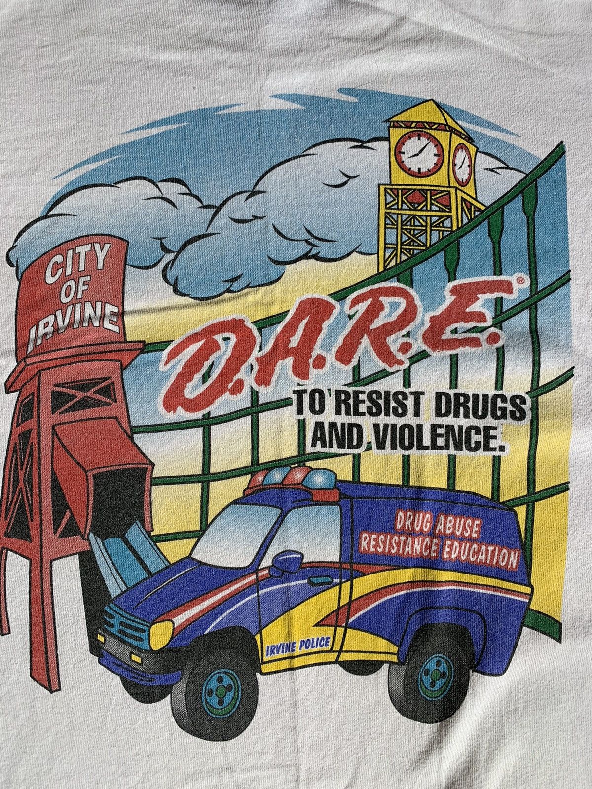 D.A.R.E × Vintage D.A.R.E 'Irvine Police Art' Size US S / EU 44-46 / 1 - 4 Thumbnail