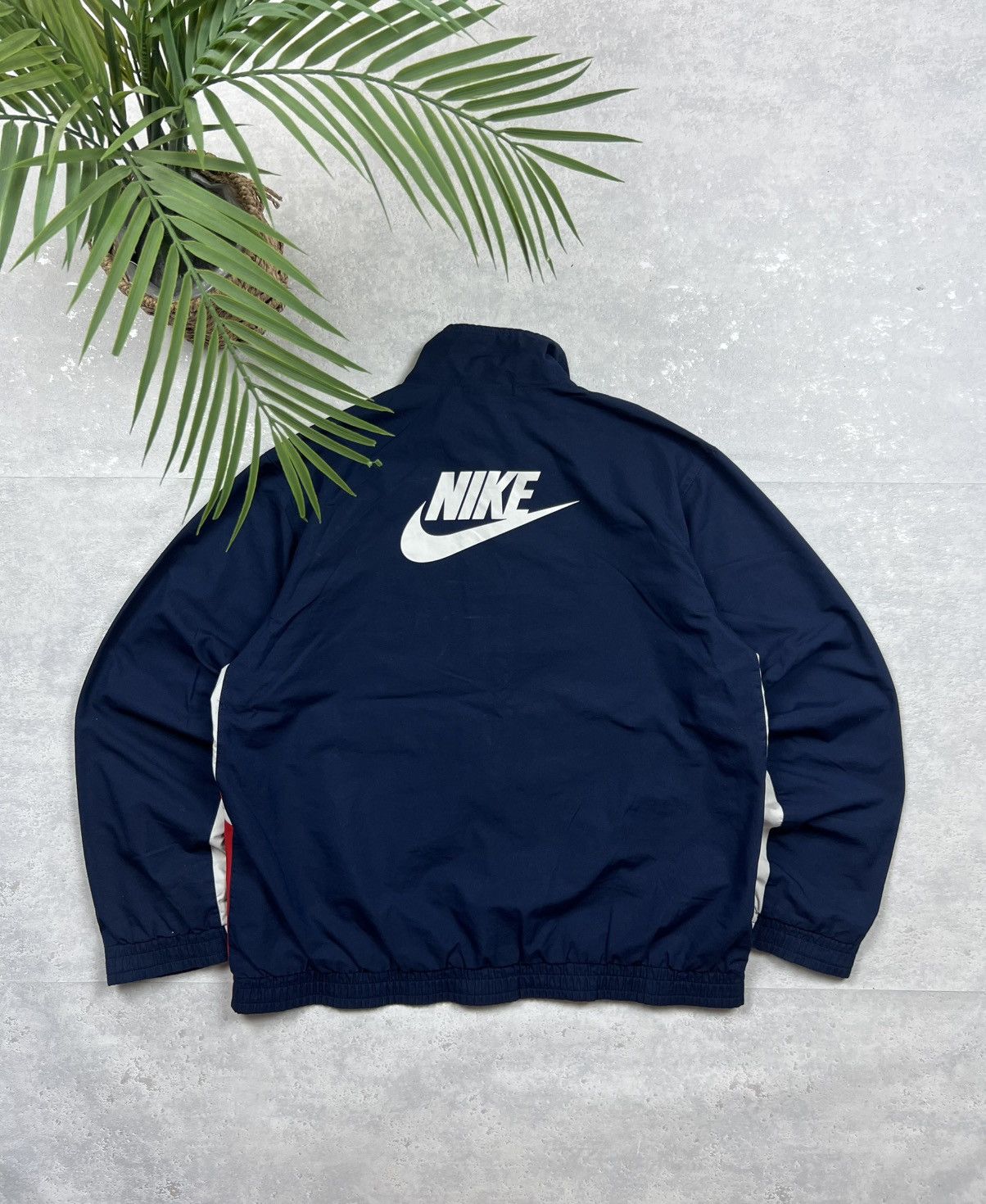 Nike 90s Nike Double Logo Vintage Y2K Windbreaker Retro Jacket Size US M / EU 48-50 / 2 - 1 Thumbnail