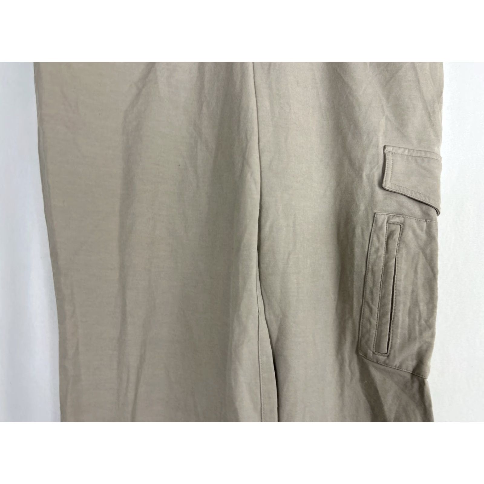 Vintage REI Womens Pants Cargo Beige 4 Petite UPF 50+ Cotton Blend Pants 31x28 Women Beige Cargo UPF50+ 31x28 Petite 4 Size 27" / US 4 / IT 40 - 3 Thumbnail