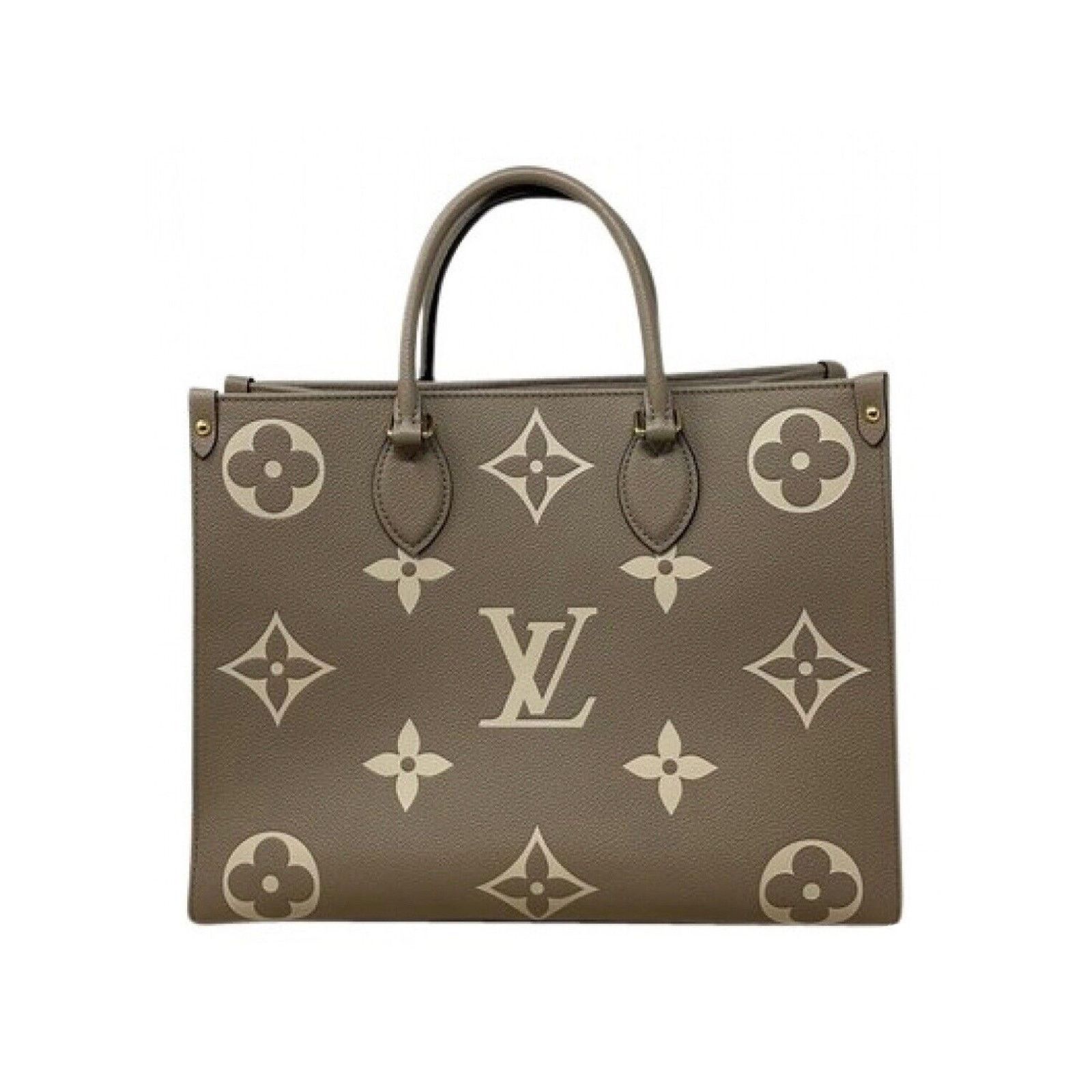 Louis Vuitton Louis Vuitton OnTheGo Tote MM Gray Turtle dove Empreinte Size ONE SIZE - 1 Thumbnail