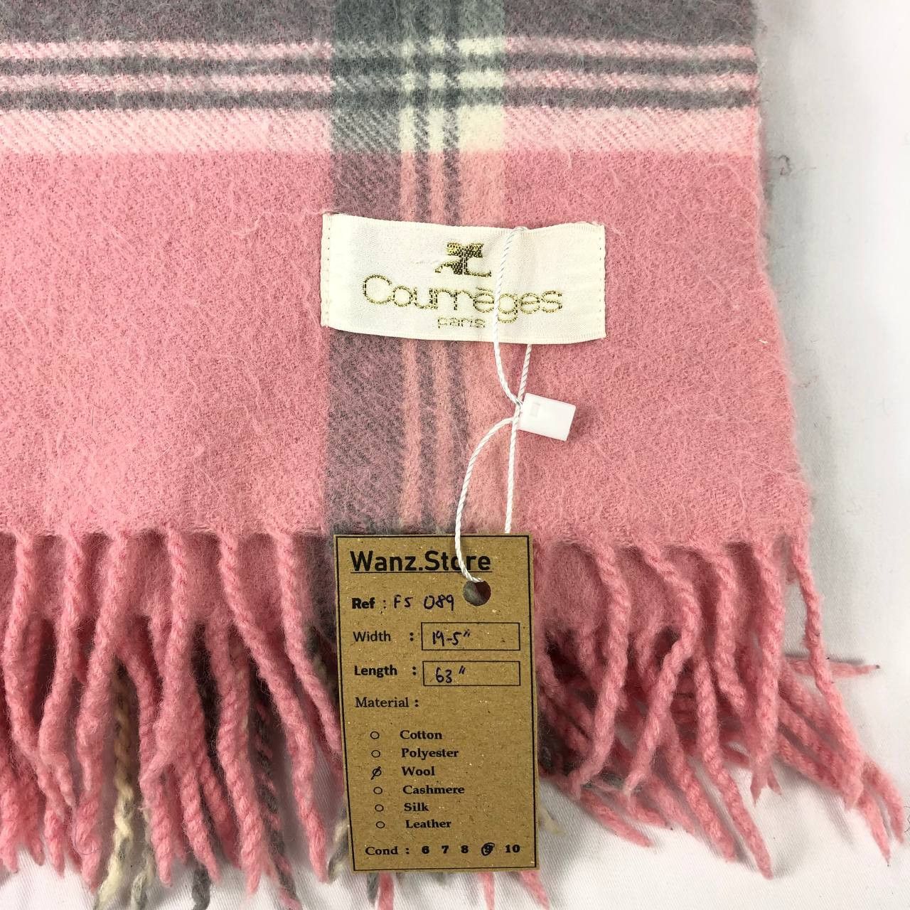 Courreges Courreges Scarf / Muffler / Neckwear FS089 Size ONE SIZE - 4 Thumbnail