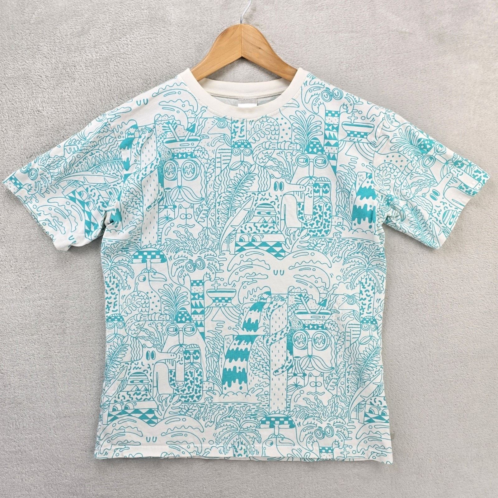 Ikea Ikea Steve Harrington Shirt Mens Small AOP Graffiti Vintage Size US S / EU 44-46 / 1 - 1 Thumbnail