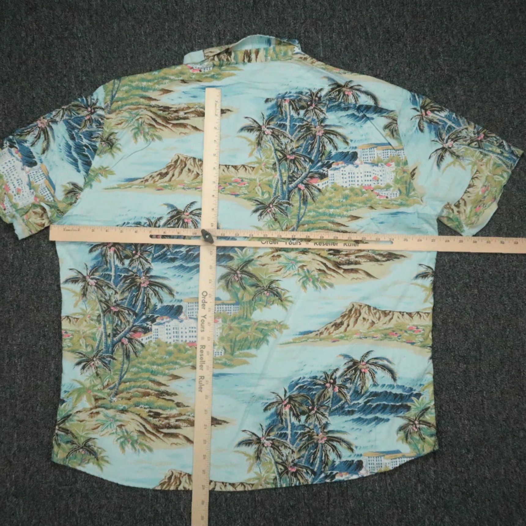 Reyn Spooner Reyn Spooner x Southern Tide Shirt Mens XXL Blue Performance Hawaiian Camp Beach Floral Short Sleeve Button-Up Collared Nylon Spandex Woven Size US XXL / EU 58 / 5 - 5 Thumbnail
