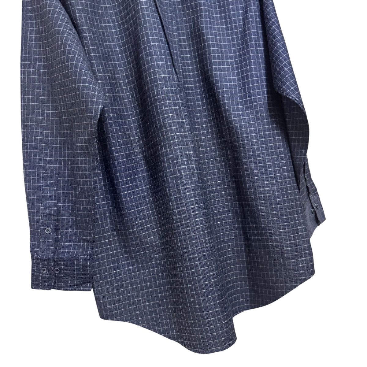 Burberry Burberry Gray Plaid Button Down Longsleeve Shirt Size US L / EU 52-54 / 3 - 13 Thumbnail