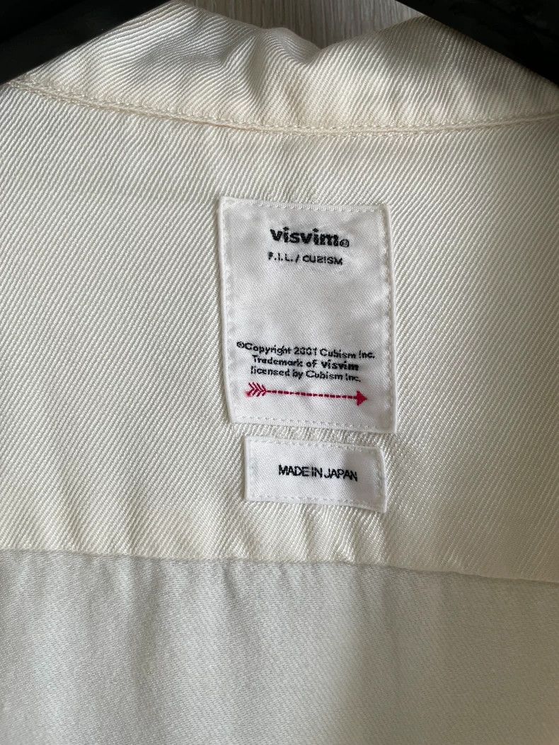 Visvim visvim Silk Milk White Shirt 2505-Nextarrow Size US L / EU 52-54 / 3 - 6 Thumbnail